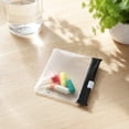 thumbnail image 2 of Iumwxz 7 Day Pill Organizer Pouches, Mini Reusable Waterproof Plastic Transparent Travel Storage Bags for Vitamins Supplements Small Items, Compact Size for Pocket Purse Backpack(Black,1 Piece), 2 of 7