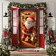 thumbnail image 4 of Decoraciones de Navidad Interior 35 X 71 Pulgadas Marco de Puerta de Navidad - Patrón de Santa Claus - Decoración de Puerta de Navidad - Decoración de Fiesta Del Festival, 4 of 6