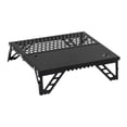 thumbnail image 4 of Mesa de camping plegable, pequeña mesa de playa de aleación de aluminio, resistente, de instalación rápida, para picnic, cocina, escritorio, 4 of 8