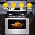 thumbnail image 2 of Inkbird Digital BBQ Grill Bluetooth Oven Smoker Thermometer IBT-2X , Wireless Cooking Meat Thermometer with Timer and Alarm for Kitchen Rosting Grilling Oven Barbecue,Dual Probes,150 feet, 2 of 7
