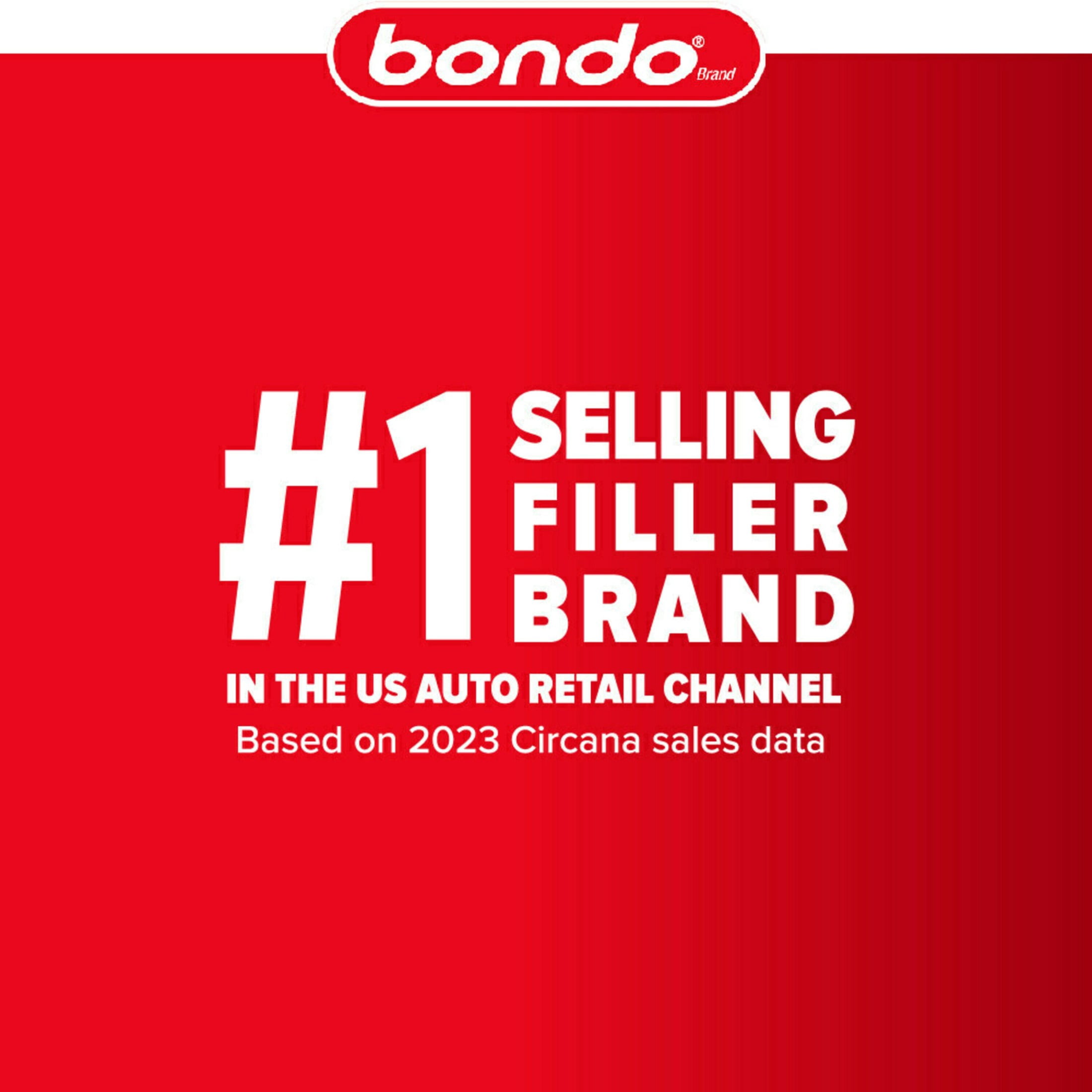 Bondo Body Filler, 00261ES, 14 fl. oz.