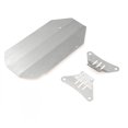 thumbnail image 1 of 3pcs Chassis Protection Plate Set Metal Anti-collision Plate Upgraded Parts for 1/10 Tamiya Tamiya Tt02, 1 of 7