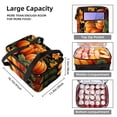 thumbnail image 3 of Thanksgiving Double Layered Insulated Refrigerated Lunch Bag with Two Compartments, Large Capacity, and Hand Carry - 7.1x11.4x16.1 Inches, 3 of 6