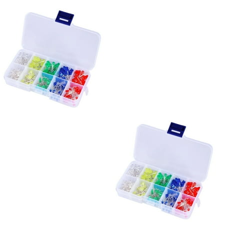 

500 PCS/10Set Leds Light Bulb Decoracion Para Emitter Mini Diode Kit Small