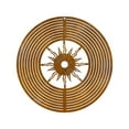 thumbnail image 2 of Metal Sun Wind Hanging Ornament Garden 3D Rotating镂空 Wind Vane Weathervane For Outdoor Patio Yard, 2 of 6