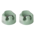thumbnail image 1 of Bumbo Infant Floor Seat Baby Sit Up Chair and Sitting Support for 3 to 12 Months Old with 3 Point Adjustable Safety Strap, 2 Pack, Hemlock Green, 1 of 5