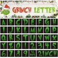 thumbnail image 2 of 36 Plantillas de Alfabeto de Navidad Plantillas de Plantillas de Números de Letras de Navidad Reutilizables Madera, Pared, Tela, Pizarra, Letrero, Proyectos de Arte de Bricolaje Decoración de 2 Pulgad, 2 of 4