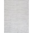 thumbnail image 1 of Pasargad PBFE-04 8x10 8 x 10 ft. Slate Hand-Loomed Bamboo Silk & Wool Area Rug, Ivory & Silver, 1 of 1