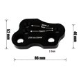 thumbnail image 2 of Manillares de Motocicleta Elevados Sharpla 2 Piezas para GL1800 Elevador de manillar de motocicleta, 2 of 7