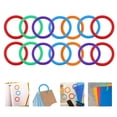 thumbnail image 3 of KAKOWELY 100pcs Loose Leaf Binder Rings Multi-purpose Snap Ring Loose Paper Notebook Ring,1.38X"X1.38"X0.16", 3 of 4