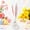 Multicolor, variant on Easter Bunny Ear Tree Topper Decorations, 13.9x7.2in Cute Vitality Hanging Ornament Festive Decor for Easter Trees, Parties & Home Displays