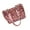 Pink, variant on Unique Leopard Print Shoulder Bag Spacious Interior Underarm Bags Travel Handbag for Work Shopping or Leisure