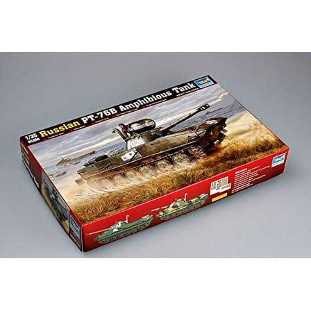 Trumpeter 1/35 Russian PT-76B Amphibious Tank Model Kit
