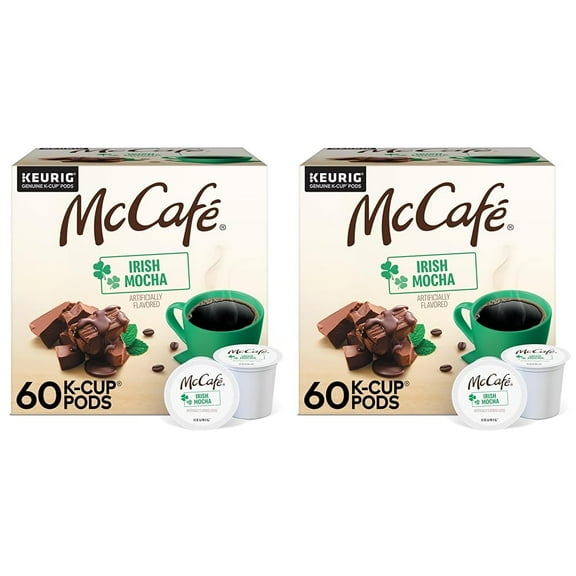 Mccafe Irish Mocha Coffee, Single-Serve Keurig K-Cup Pods, 60 Count (Pack Of 2).