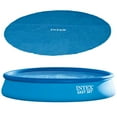 thumbnail image 1 of Intex 15ft x 33in Above Ground Swimming Pool, Filter Pump and Vinyl Solar Cover, 1 of 12