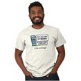 thumbnail image 1 of Life Is Crap Short Sleeve T-Shirt Tees Tshirts Life is Crap Phone Service Can You Hear Me, 1 of 2
