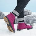 thumbnail image 7 of CHENge Snow Boots for Men Size 10 Thigh High Versatile Insulated Lined Fashion Comfort Elastic Outdoor Hiking Shoes(Hot Pink,7), 7 of 7