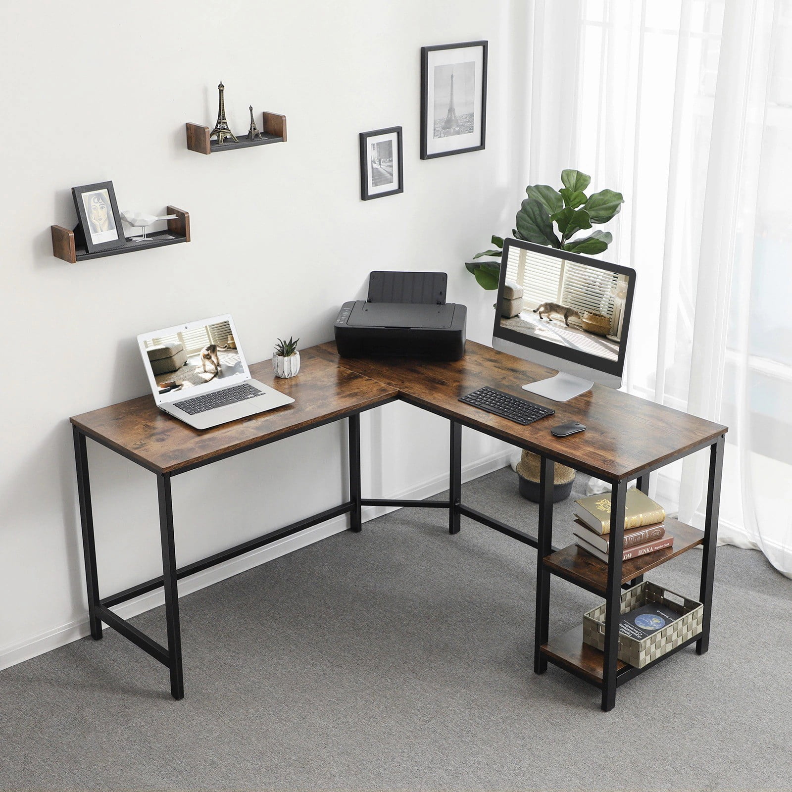 Стол фото отзывы. Стол Corner Desk Loft. Компьютерный стол «Corner Desk». Компьютерный стол лофт Индастриал. Письменный офисный стол в стиле Loft (Office Table - 106).