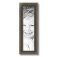 thumbnail image 2 of ArtToFrames 5" x 18" Muted Silver Picture Frame, 5x18 inch Silver Wood Poster Frame (WOM-4626),  Pack, 2 of 8