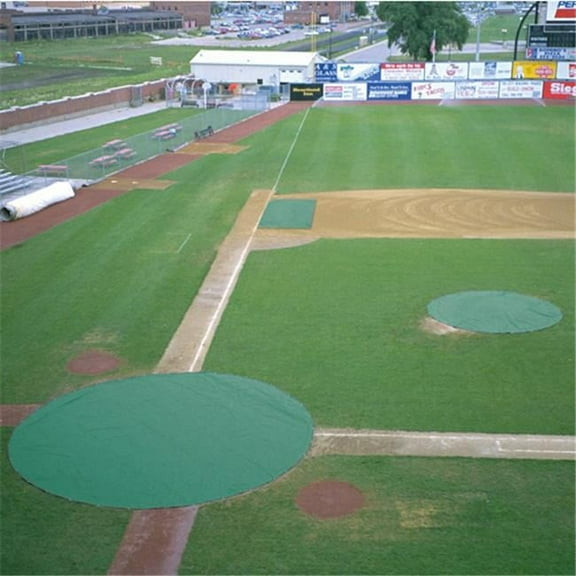 U-Lite FC-20 U-Lite Field Cover-20 ft. Circ Pitch Mound - Green - 20 ft.