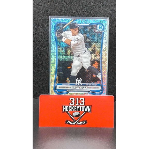 2026 Bowman Chrome Aaron Judge #1 Mojo Refractor Baseball Card