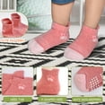 thumbnail image 2 of ELUTONG Toddler Non Slip Socks 12 Pairs Cute Patterns Socks for Girls 1-7 Years, 2 of 5