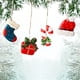 thumbnail image 5 of Mini Calcetines De Navidad De Resina, Colgante De Bastón, Bolsa De Regalos Colgantes, Accesorios Decorativos De Navidad , Decoración, Juguete Con Abalorio Yuarrent HA038914-00, 5 of 6
