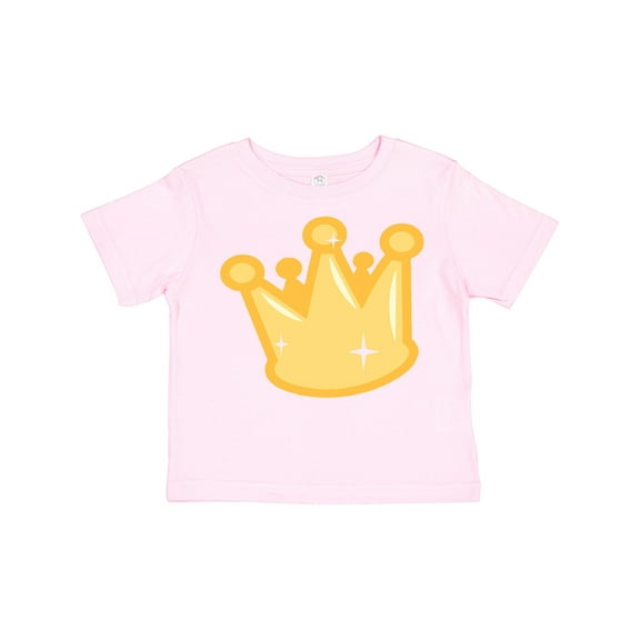 Inktastic Gold Crown Boys or Girls Toddler T-Shirt