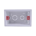 thumbnail image 1 of Moyic Reemplazo de casete trasero de caja de montaje interna retardante para enchufe y interruptor de pared estándar de 118 mm x 72 mm Accesorios para electrodomésticos, 1 of 6