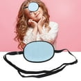 thumbnail image 4 of Silk Single Eye Patches, Silk Eye Patches Breathable Adjustment Strap  For Home Blue, 4 of 8