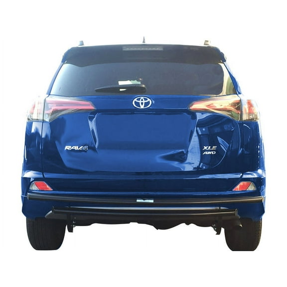 Black Horse Rear Bumper Guard CRDL-TOT202B For 06-16 Toyota Rav4 Black Double layer Rear Bumper Guard Brackets-02B