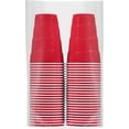 thumbnail image 5 of Great Value Everyday Disposable Plastic Party Cups, Red, 18 oz, 100 Count, 5 of 6