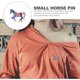 thumbnail image 3 of Hytrove Metálico Para Mujer Con De Caballo Ideal Para Chaquetas Y Suéteres, 3 of 6