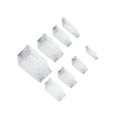 thumbnail image 4 of Wweixi Acrylic Cube Display Box Riser Buffet Riser for Catering Action Figures Cake 3 piece set 8 piece set, 4 of 6
