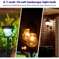 thumbnail image 4 of 20 Pcs-7W 12V Landscape Light Bulbs, T5 Low Voltage Replacement Deck Lights, Wedge Base, Cabinet & Automotive, 4 of 9