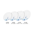 thumbnail image 3 of Excellante Blue Bamboo Melamine Dinnerware Collection 9 7/8" x 7 1/4" Platter, Comes in Dozen, 3 of 3