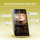 thumbnail image 3 of Reproductor MP3 innioasis de 80 GB con Bluetooth y Wi‑Fi para niños, dorado, 3 of 8
