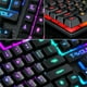 thumbnail image 4 of Teclado con cable para juegos T20 con retroiluminación de arco iris para Windows y Mac PC T-WOLF Teclado, 4 of 6