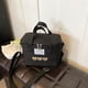 thumbnail image 3 of Bolsa de pañales para mamá | Bolsa de viaje de lona aislante para bebés con múltiples compartimentos, bolsillos de malla, correa de hombro ergonómica y ligera, impermeable y resistente a las, 3 of 5