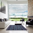 thumbnail image 6 of Ahgly Company Indoor Rectangle Abstract Slate Blue Grey Abstract Area Rugs, 5' x 7', 6 of 6