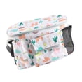 thumbnail image 4 of Organizador de cochecito de bebé, tela Oxford portátil de gran capacidad, práctica y práctica bolsa para cochecito para exteriores tipo 2 y bolsillo lateral, 4 of 9