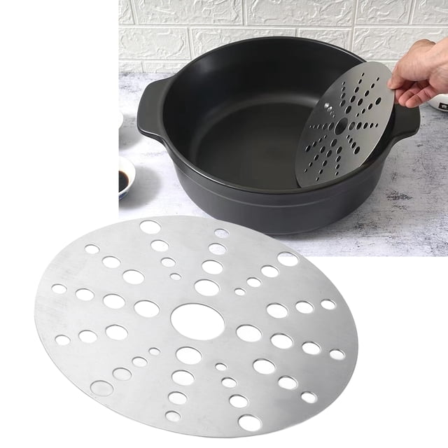 Stainless Steel Induction Cooktop Converter Disk, Heat Conducting Plate for Gas Stove Glass Cooktop, Prevent Burning, Material, Durable, Convenient Use