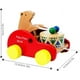 thumbnail image 4 of Juguete de tracción, tambor de madera, juguetes de tracción sólidos, juguete educativo para niños, 4 of 4