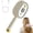 White, variant on Electric Spray & Massage Hair Brush with Nano Mist, Vibration Scalp Massage & Self-Cleaning, for Daily Use