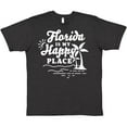 thumbnail image 3 of Inktastic Florida is My Happy Place with Palm Trees T-Shirt, 3 of 5