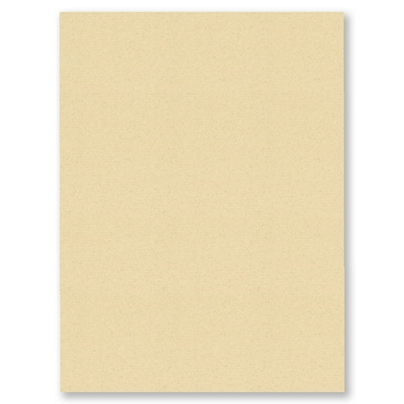 Tan Acid Free 8x10 Backing Board - Uncut Photo Mat Board - 10 Sheets