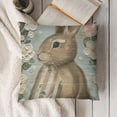 thumbnail image 3 of YINGXI , Decorations Hello Peeps Pillow Case for Home Sofa Couch Decor（Grey 12x12in, 3 of 5