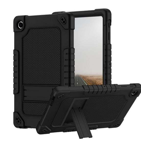 Fancing Case for Walmart ONN 10.4 Pro 2023 Tablet (Model:100110603),Kids Friendly Heavy Duty Shockproof Hybrid Rugged Cover Built-in Kickstand for Walmart ONN 10.4 Inch Pro 2023 Tablet(Black/Black)