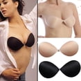 thumbnail image 1 of Verano Sexy algodón adhesivo Stick sujetador Invisible espalda descubierta Gel Push Up sin tirantes, 1 of 2