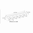 thumbnail image 5 of (Black)Adjustable Garden Tool Organizer, Hooks, Wall Mount Tool Organization, Yard Tool Storage Rack, Shovel Broom Rake Holder, 5 of 5